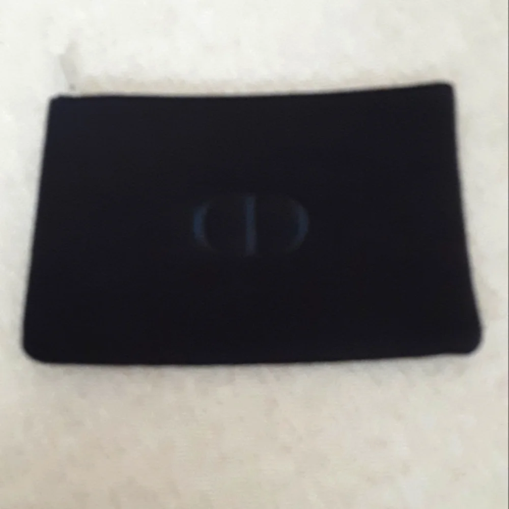 Dior Beauty Black Neoprene Cosmetic bag